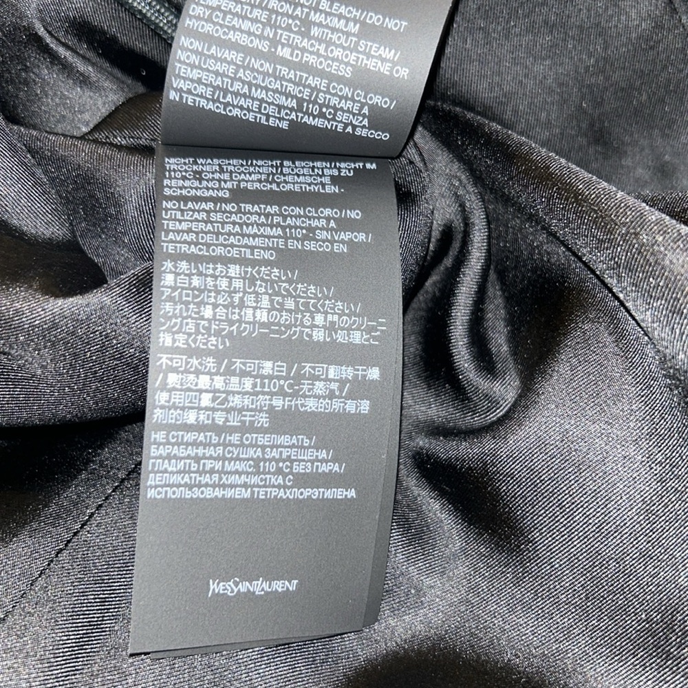 Saint Laurent Tartan-Check Pencil Skirt - Picture 15 of 16